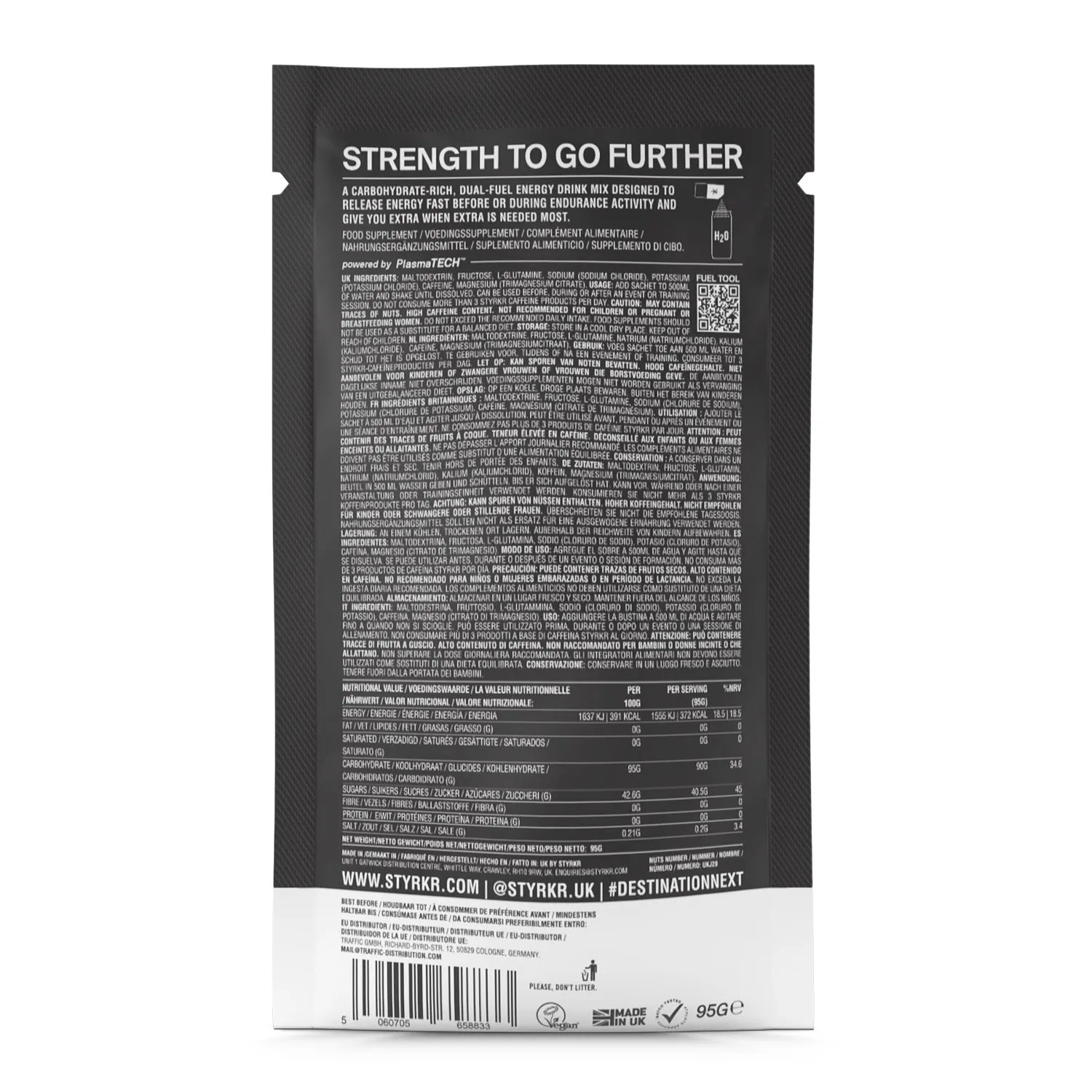 Styrkr - Energy Drink Mix - MIX60, MIX90, and MIX90 Caffeine - Image 7