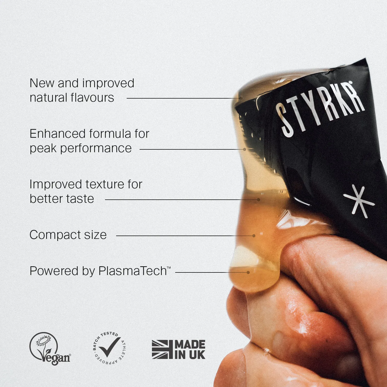 Styrkr - GEL30 Energy Gel - Caffeine+ Nitro+ & L-Citrulline - Image 6