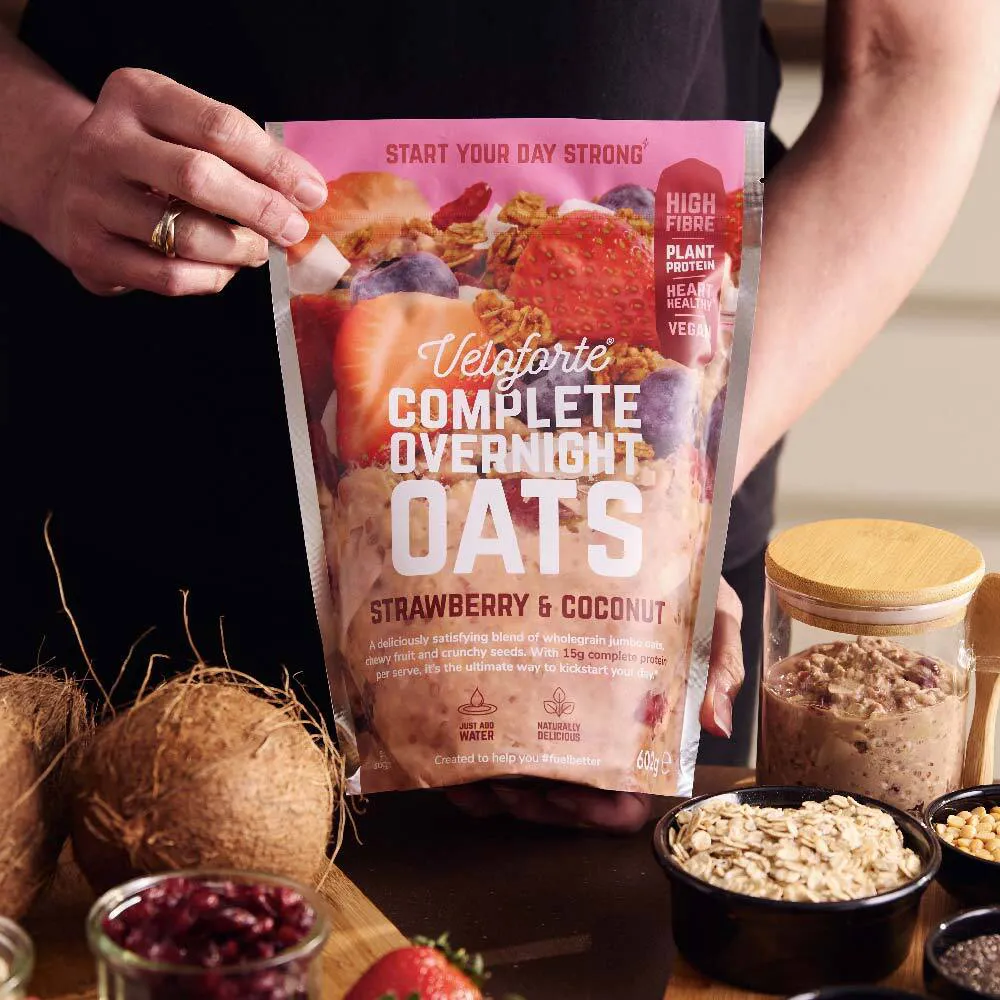 Veloforte - Overnight-Oats -Strawberry & Coconut - Image 3