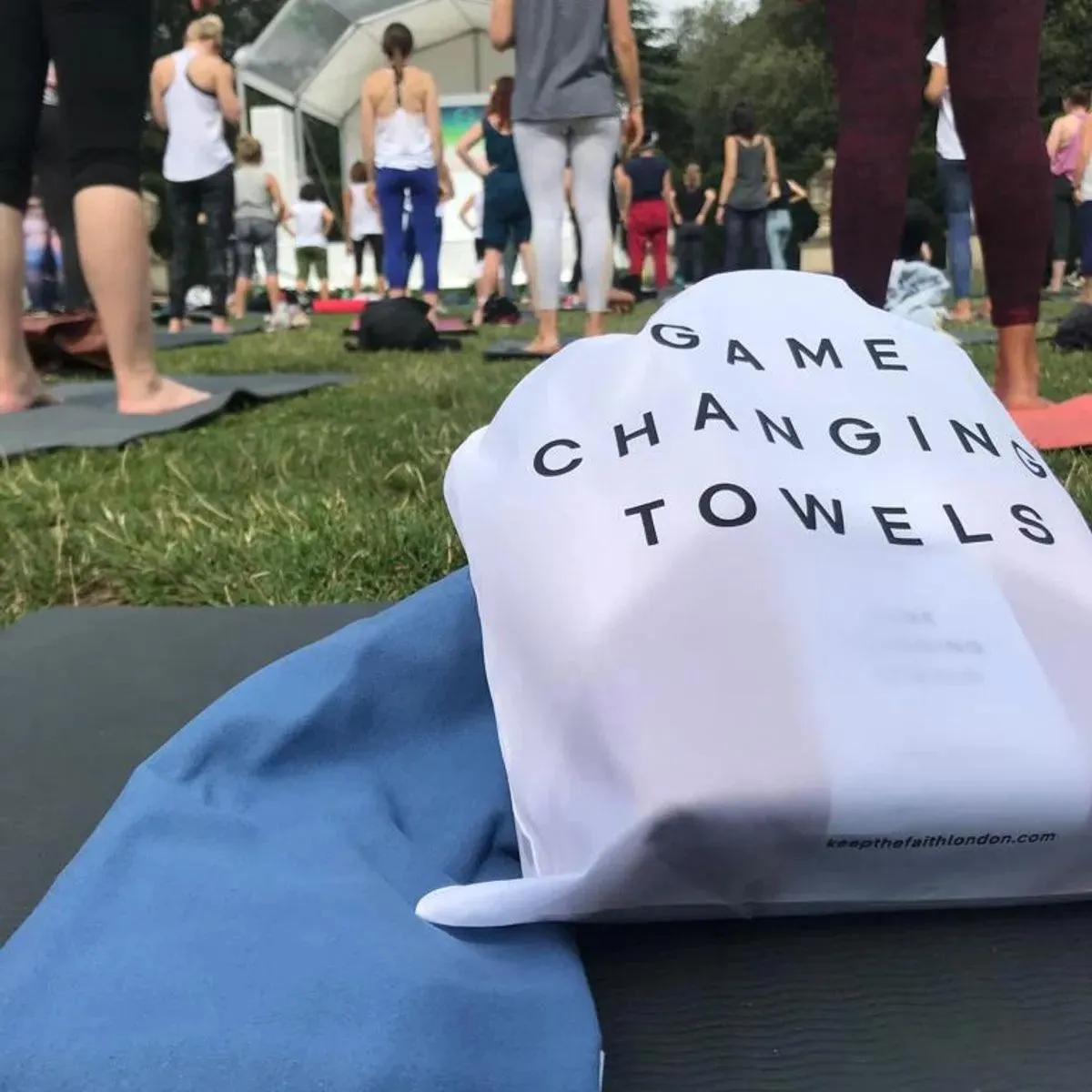 Small Quick Dry Towel - Keep The Faith London - Image 3