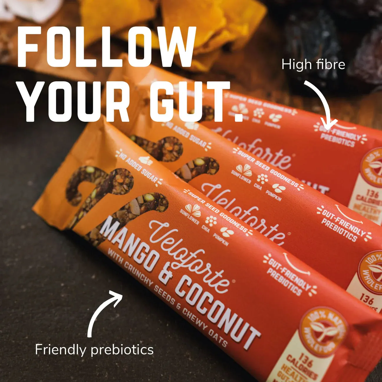 Veloforte - Mango & Coconut Oat Bar - Image 8