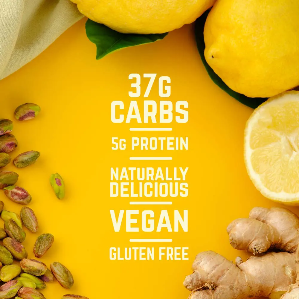 Veloforte - Zenzero - Lemon, Ginger & Pistachio Energy Bar - Image 6
