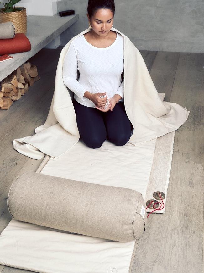 Yogamatters - Yoga Blanket - Natural Organic Cotton - Image 6